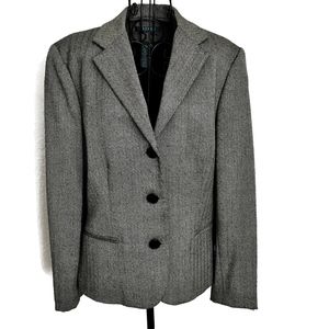 Ralph Lauren 100% Wool Herringbone Tweed Jacket